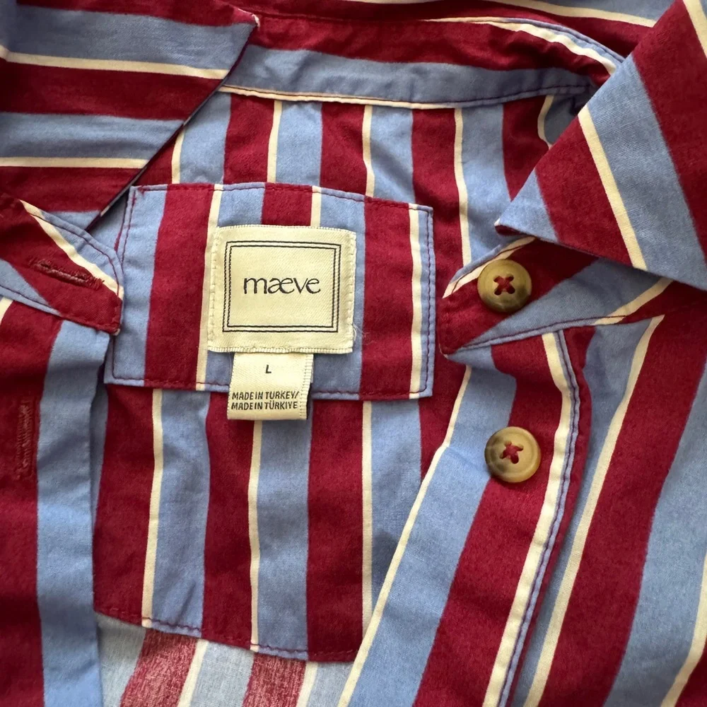 Anthropologie Maeve Striped Bettina Dress - Picture 5 of 6